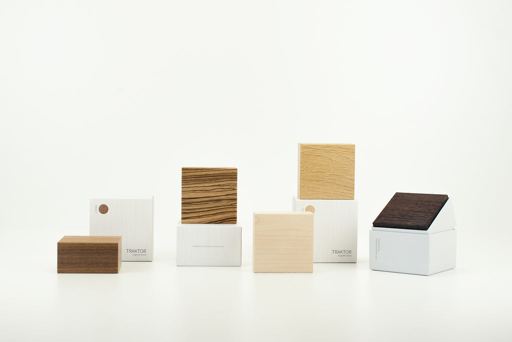 TRAKTOR wood magnetic keychain interior design home decoration